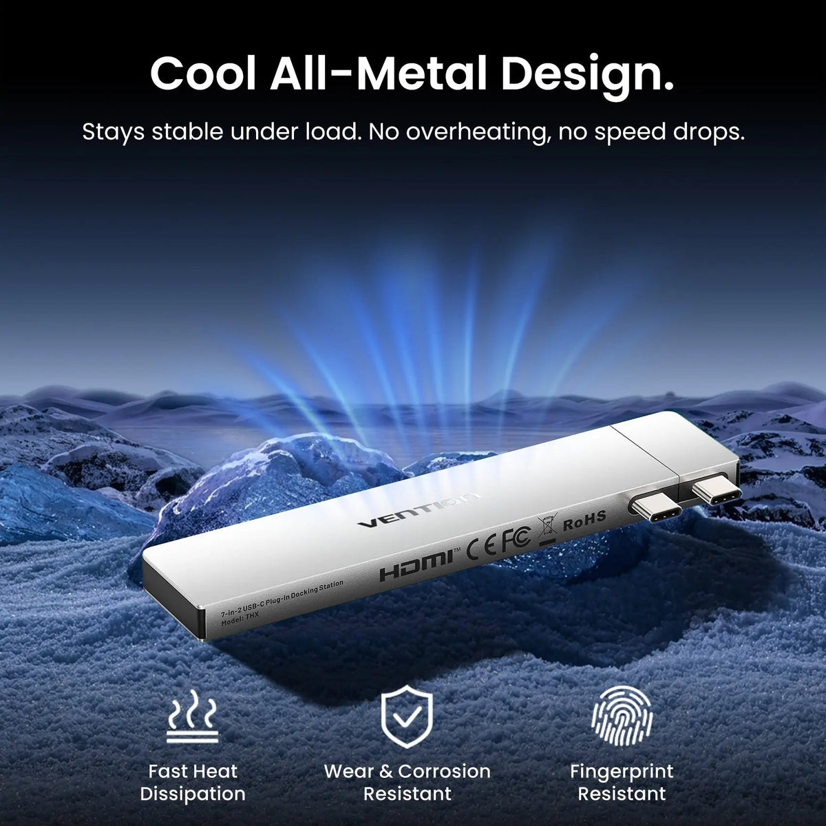 7-in-2 Plug-in Docking Station