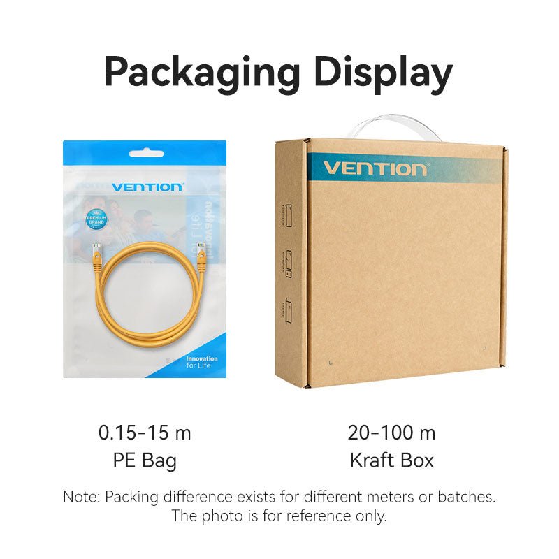 Vention Cat.6A SFTP Patch Cable Yellow
