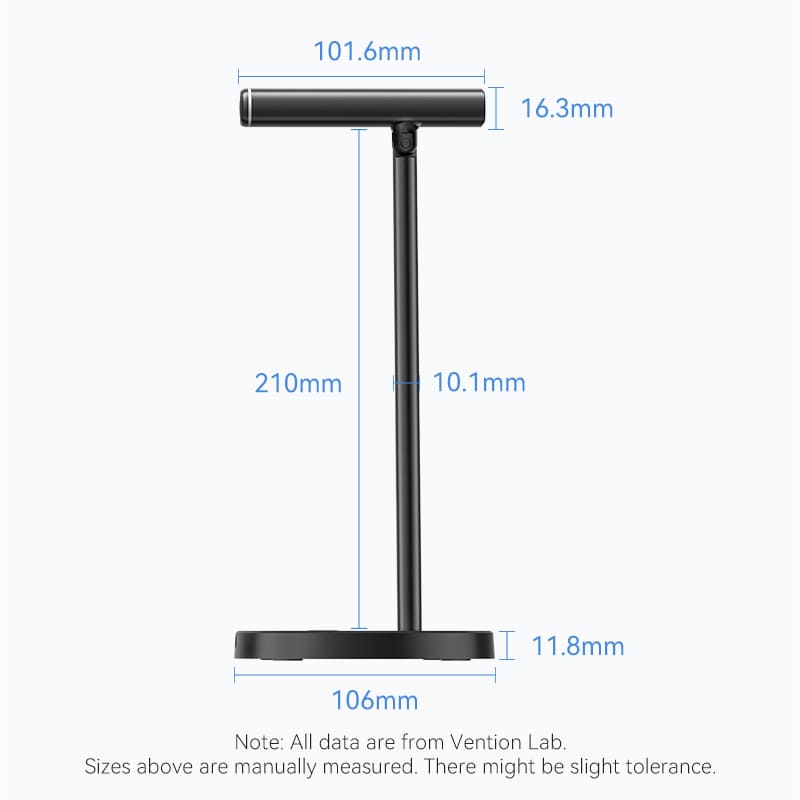 Vention USB Desktop Microphone with Mute Button Black