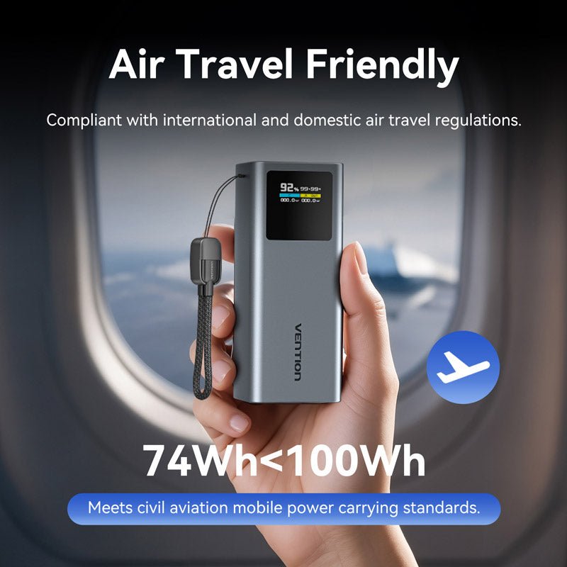Vention 20000mAh Power Bank 100W