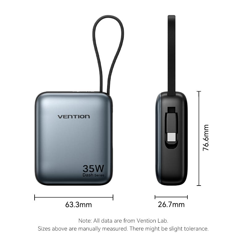 Vention 10000mAh Power Bank 35W