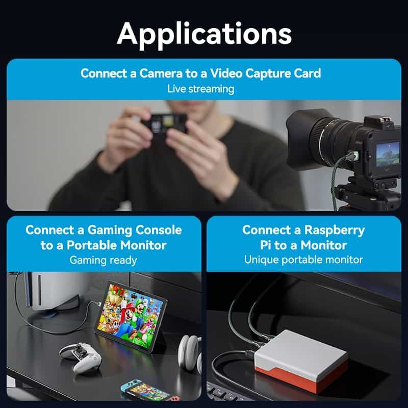 Vention HDMI™-C to HDMI™-A Cable