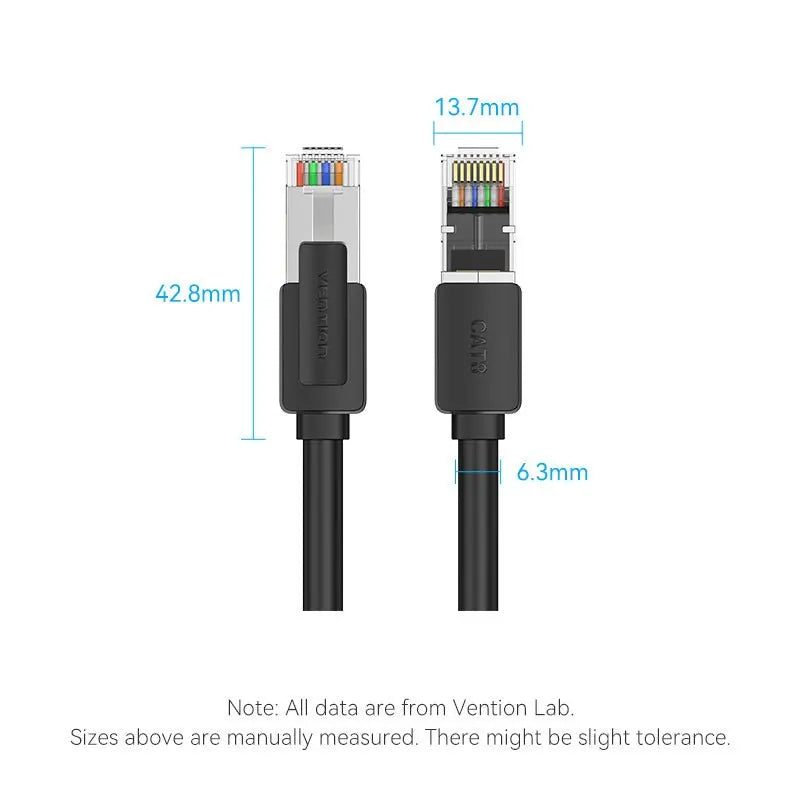 Vention Cat8 SFTP Ethernet Patch Cable