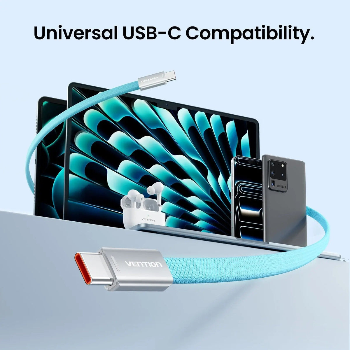 240W USB-C Slim Magnetic Fast Charging Cable
