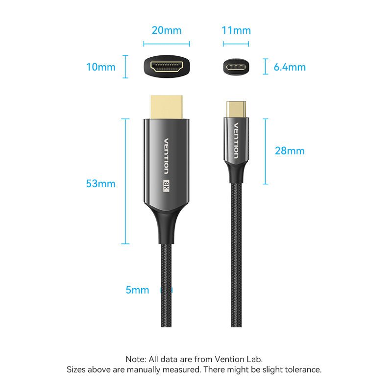 Vention 8K USB-C To HDMI™ Cable