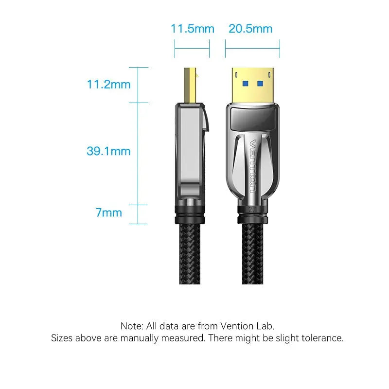 Vention DisplayPort Cable