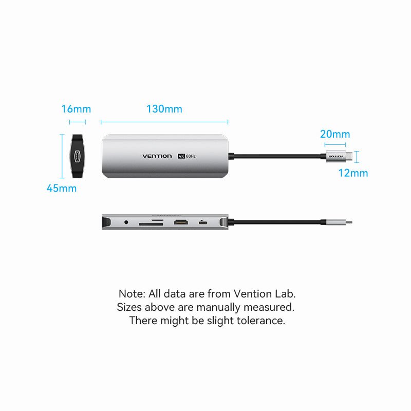 Vention 9-in-1 USB-C Docking Station