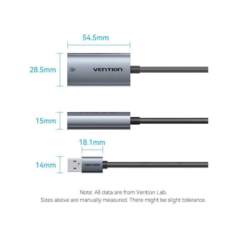Vention USB-A to Gigabit Ethernet Adapter