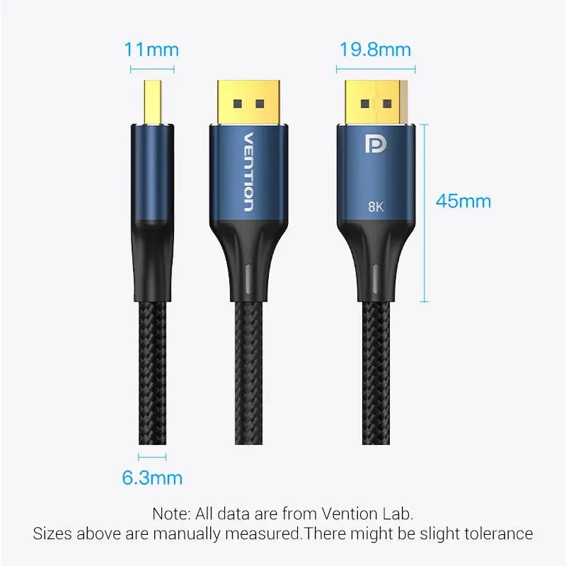 Vention 8K DisplayPort Cable