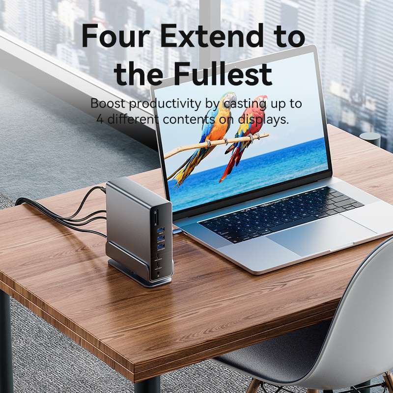 Vention 15-in-1 USB-C MST Docking Station