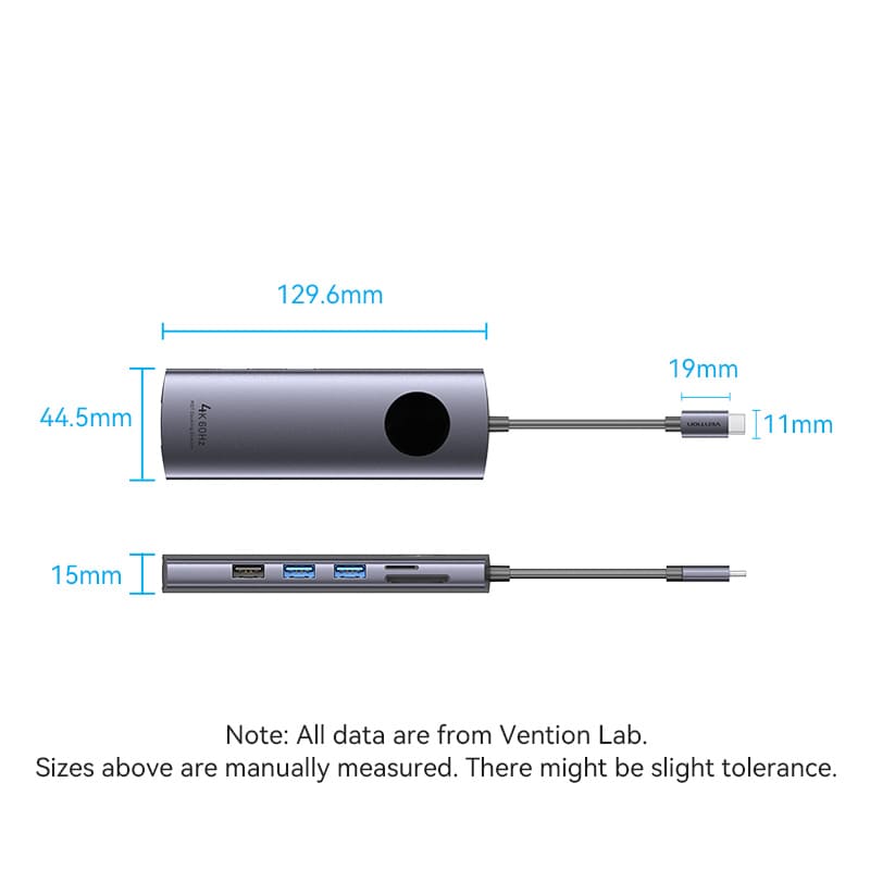 Vention 10-in-1 USB-C MST Docking Station