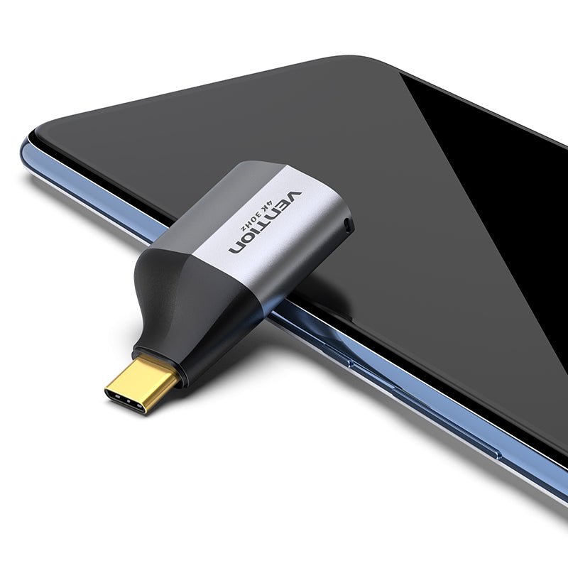 Vention type-C to HDMI Adapter Gray Aluminum Alloy Type