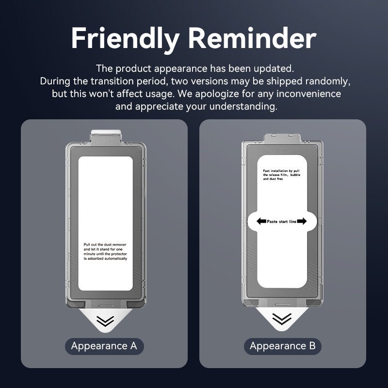Vention HD Tempered Glass Screen Protector for Samsung Galaxy S25 6.2" with Dust-Free Installation Tool