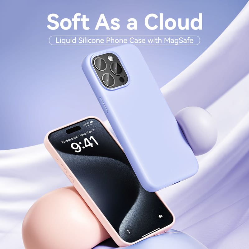 Vention Liquid Silicone Case for iPhone 16 with MagSafe