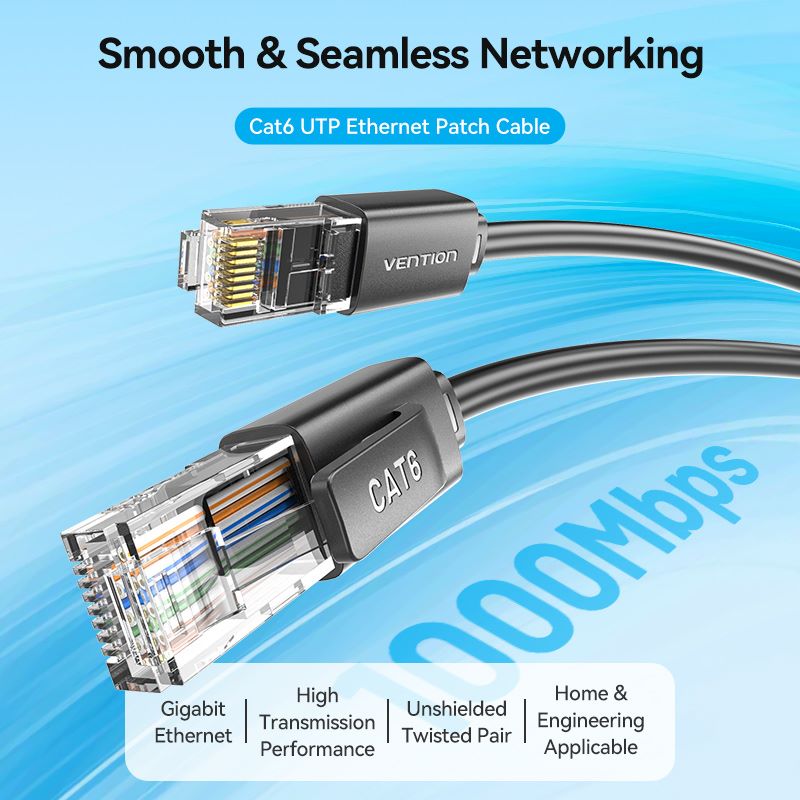 Vention Cat6 UTP Ethernet Patch Cable