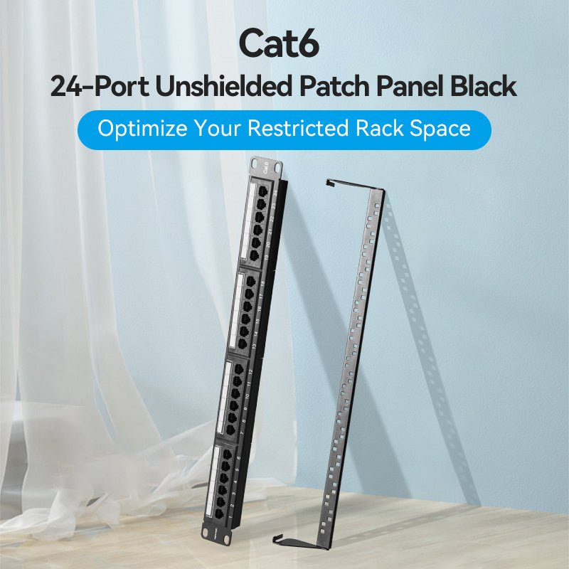 Vention 24-port Cat6 Unshielded Patch Panel