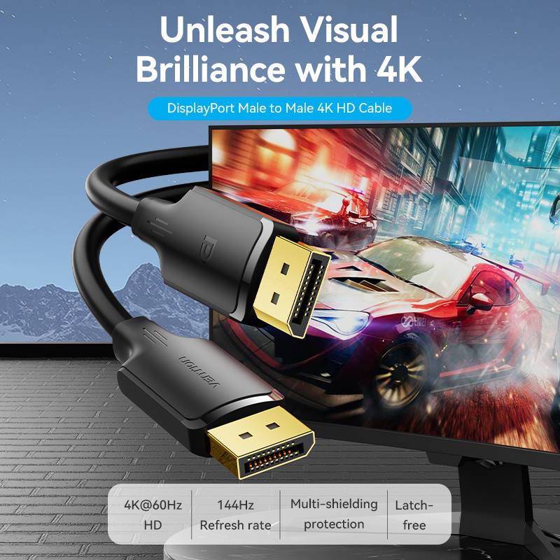 Vention DisplayPort Cable