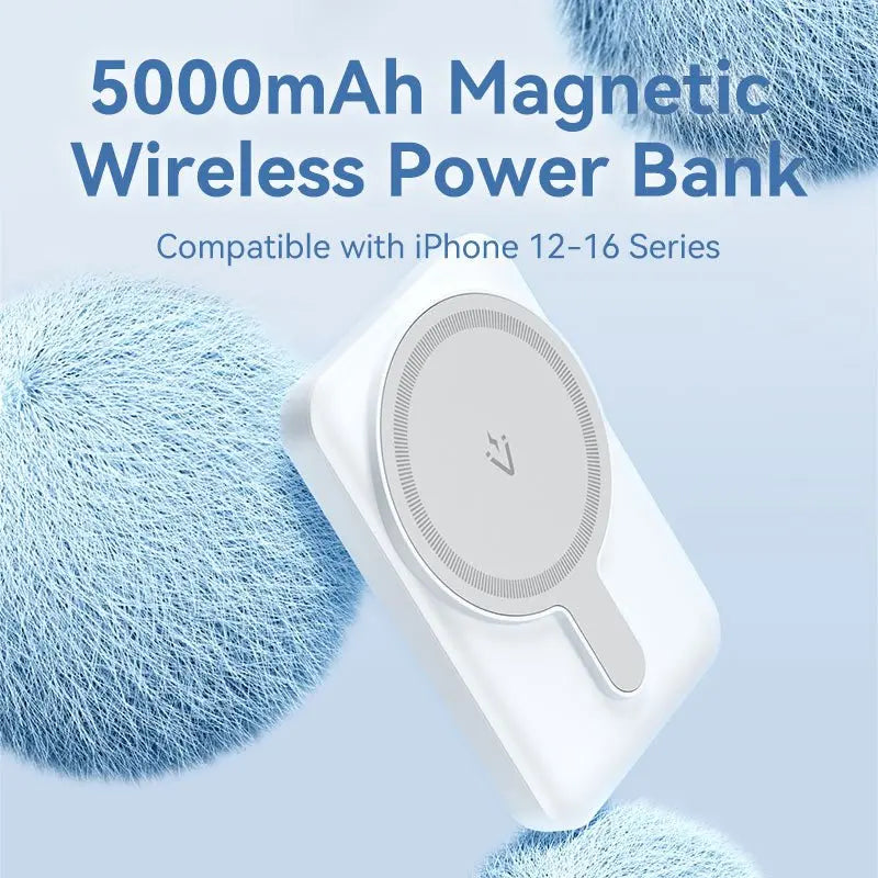 Vention 5000mAh Magnetic Wireless Power Bank 20W——On Promotion
