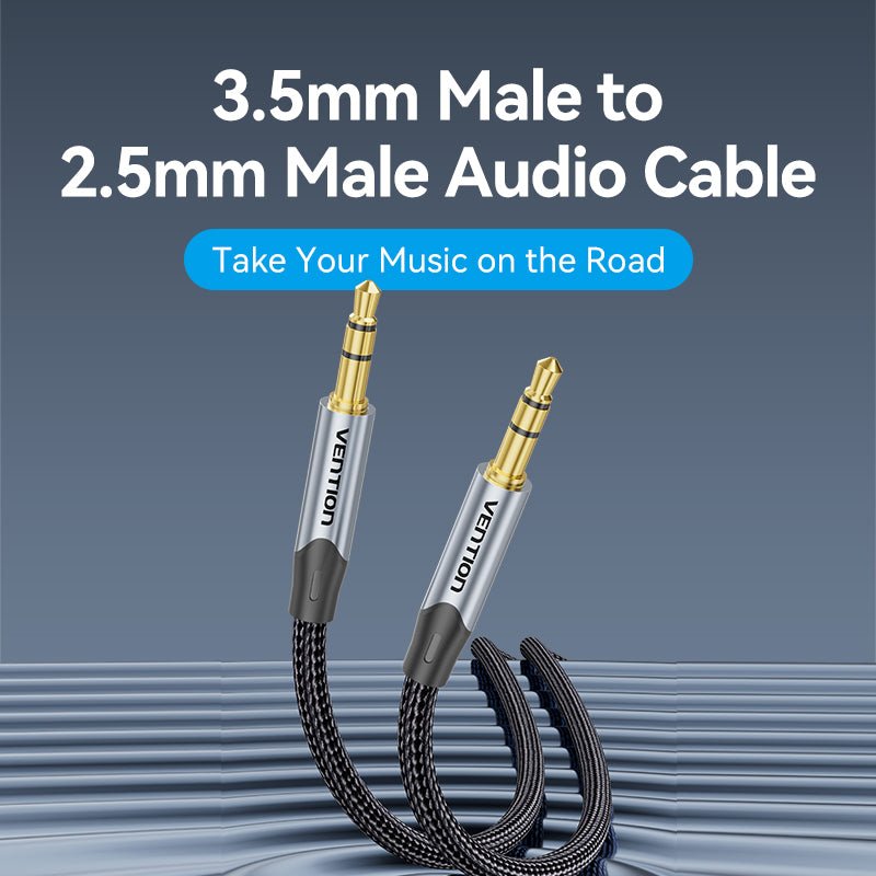 Vention 3.5mm Male to 2.5mm Male Audio Cable