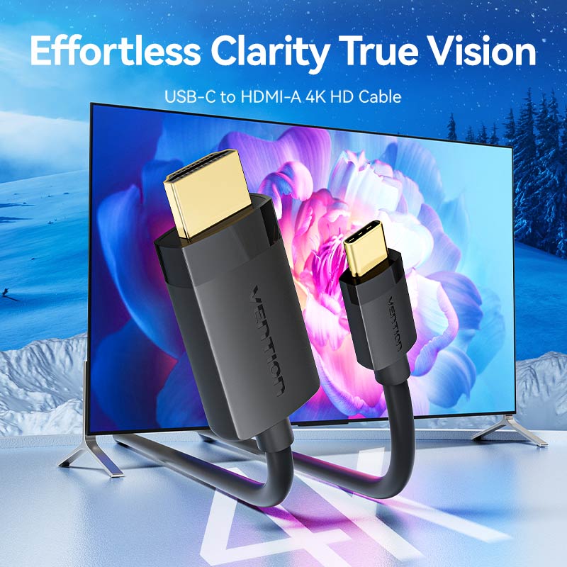 Vention USB-C to HDMI™-A 4K HD Cable