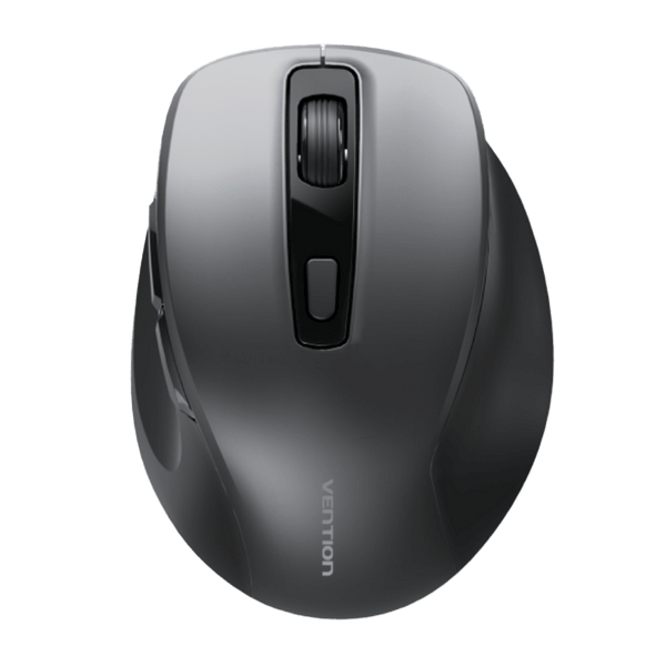 Vention 6-Button 2.4GHz Wireless Ergonomic Mouse Black Silent Type