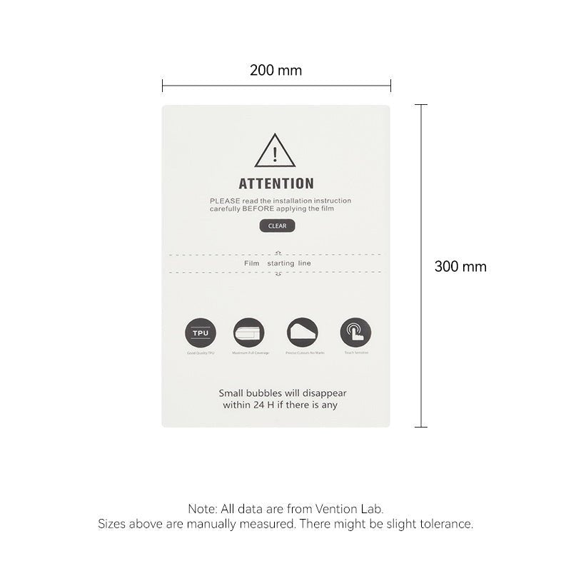 Vention Intelligent Screen Film Cutter with Touch Screen - EU Plug