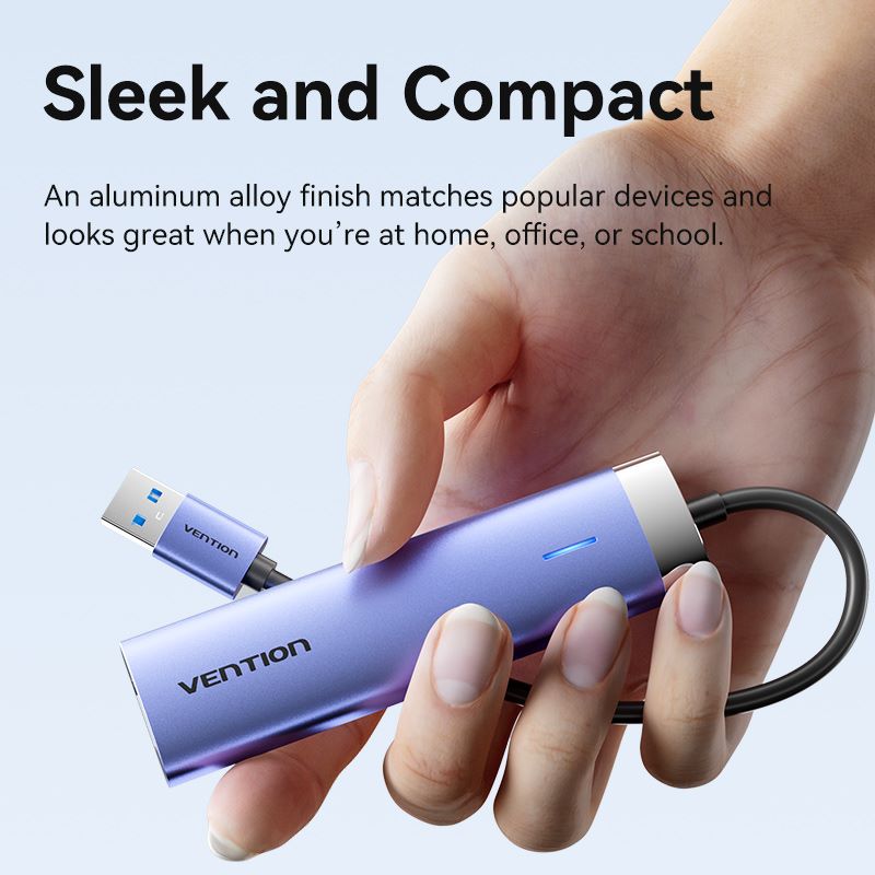 Vention 5-in-1 USB 3.0 Hub