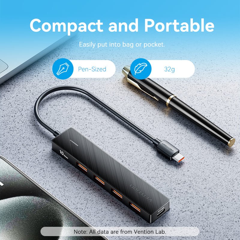 Vention 5-in-1 USB 3.2 Gen 2 Hub