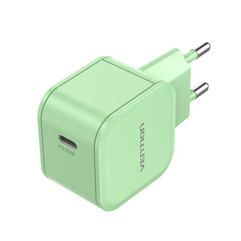 Vention 1-Port USB-C Wall Charger 20W EU-Plug