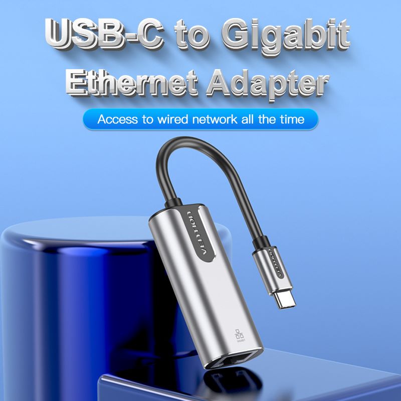 Vention USB-C to Gigabit Ethernet Adapter