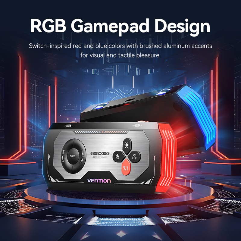 Vention Gaming Audio Amplifier Black