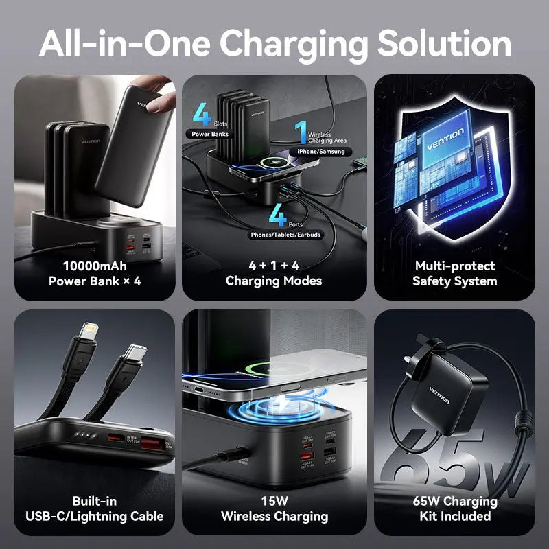 Vention Multi-Function Charging Station Kit