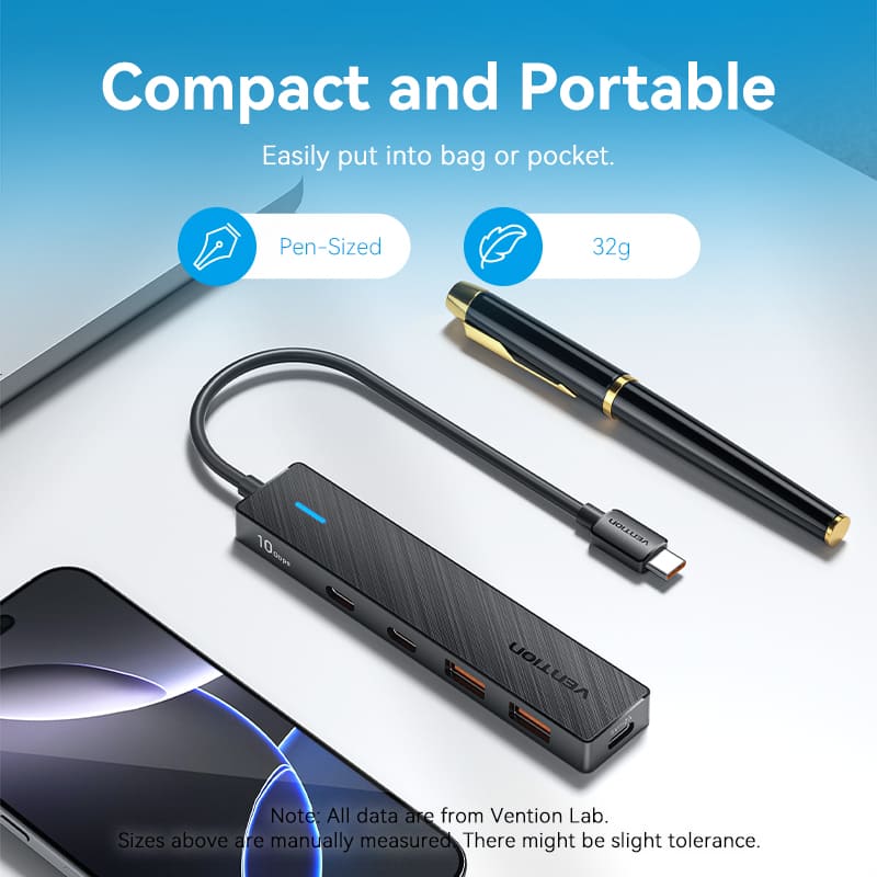 Vention 5-in-1 USB 3.2 Gen 2 Hub