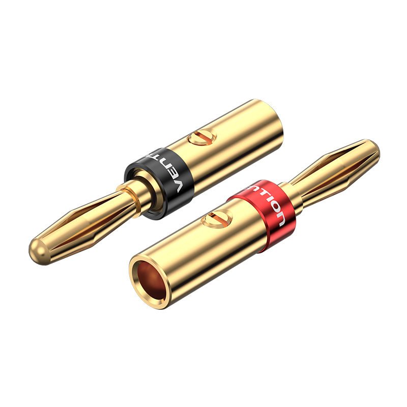 Vention Speaker Banana Plugs Gold Plated 1 Pair