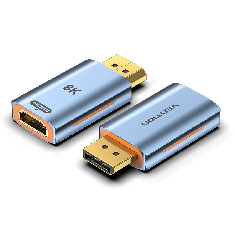 Vention DP Male to HDMI™-A Female 8K Adapter Gray Aluminum Alloy Type