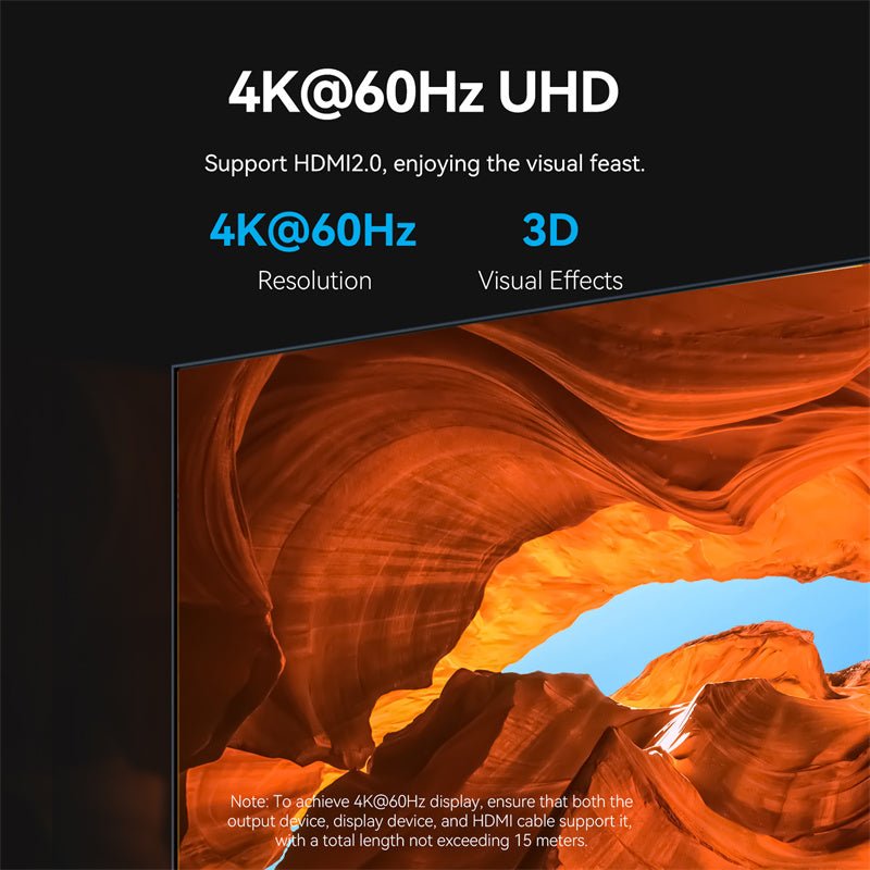 Vention HDMI™ Female to Female Repeater Gray Aluminum Alloy Type