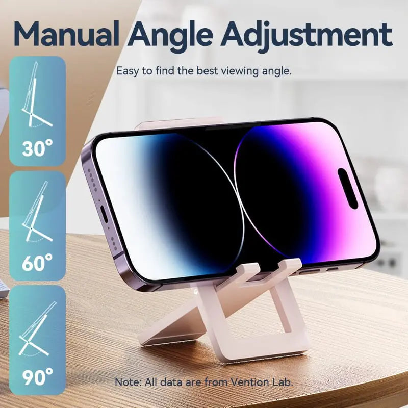 Vention Portable Phone Stand for Desk Plastic Type