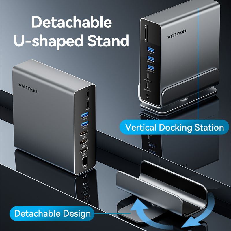 Vention 15-in-1 USB-C MST Docking Station