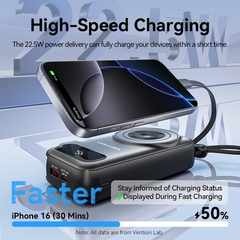Vention 10000mAh Power Bank