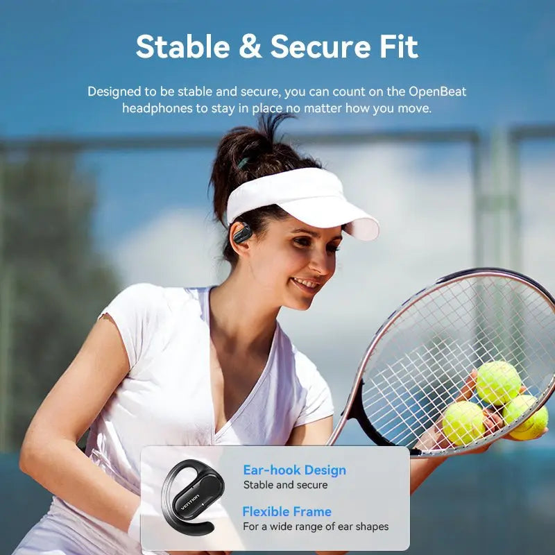 Vention Wireless Bluetooth Open Ear Headphones OpenBeat
