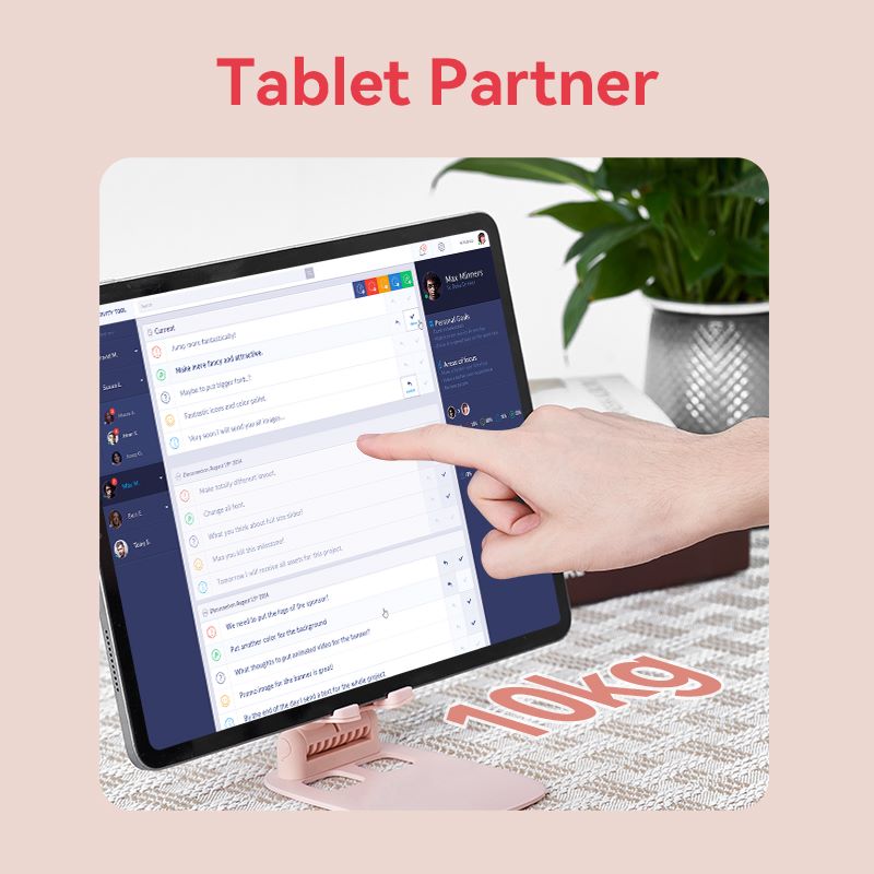 Vention Height Adjustable Tablet Stand for Desk Aluminum Alloy Type