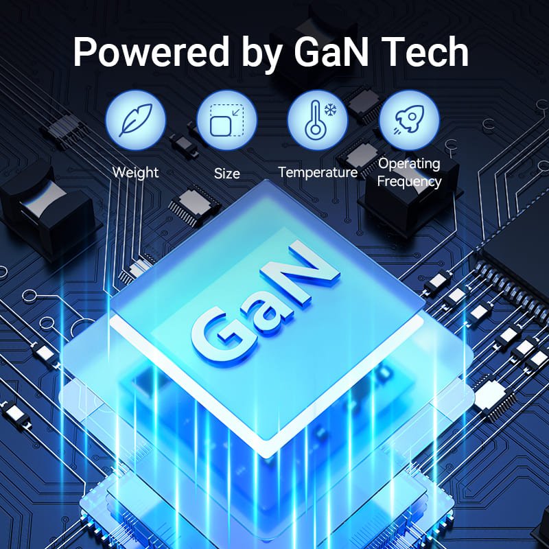 Vention 6-Port USB (C+C+C+C +A+A) Desktop GaN Charger (140W/140W/45W/20W/18W/18W) Plug