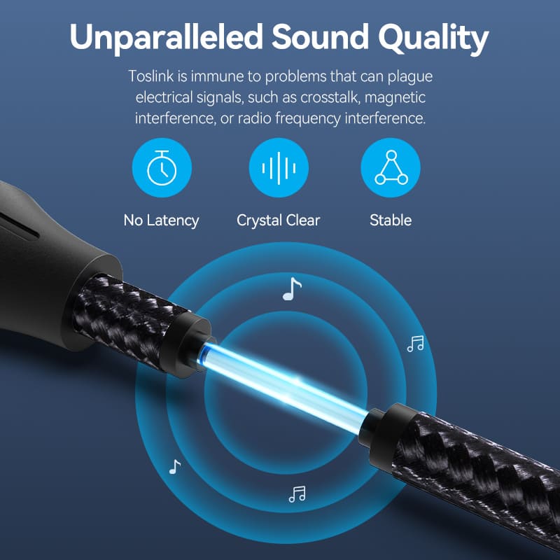 Optical Fiber Audio Cable
