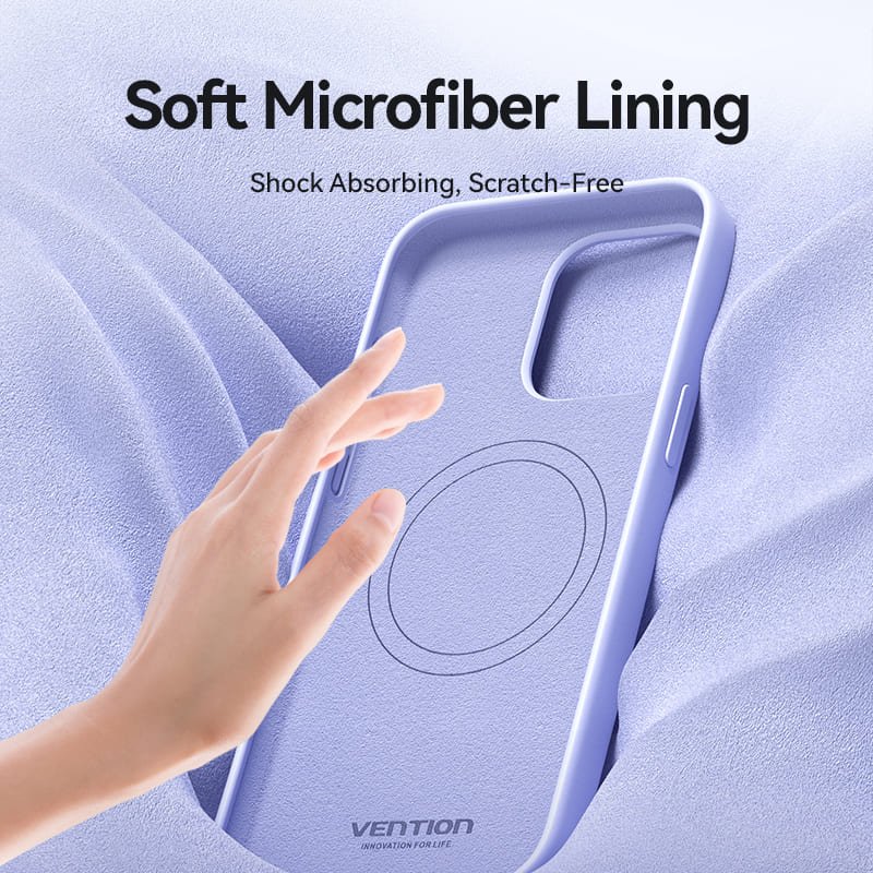 Vention Liquid Silicone Case for iPhone 13 with MagSafe