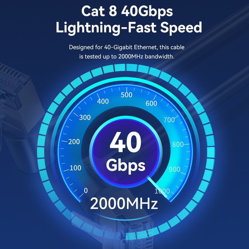 Vention Cat8 STP Ethernet Patch Cable