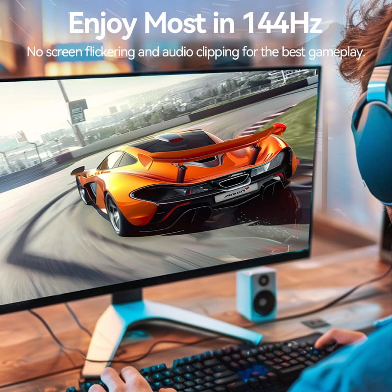 Vention 8K Bi-Directional USB-C to DisplayPort Cable