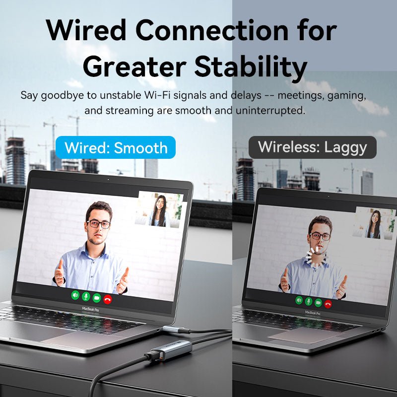 Vention USB-C/USB-A to 2.5G Ethernet Adapter