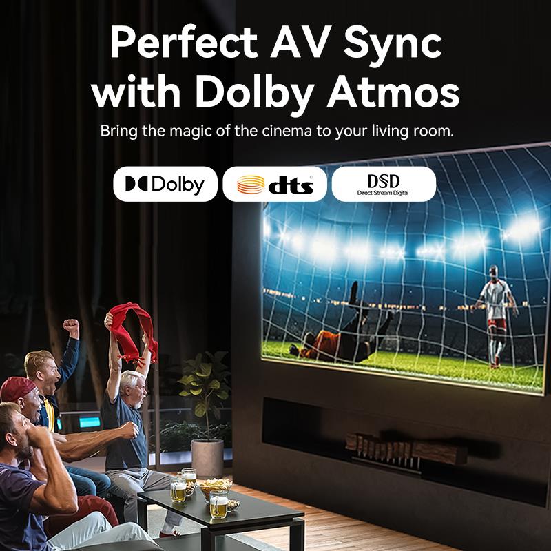 Vention 3 In 1 Out HDMI™ Switcher Blue Aluminum Alloy Type