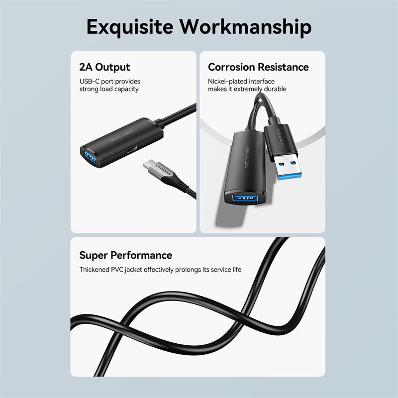 Vention USB 3.0 Active Extension Cable