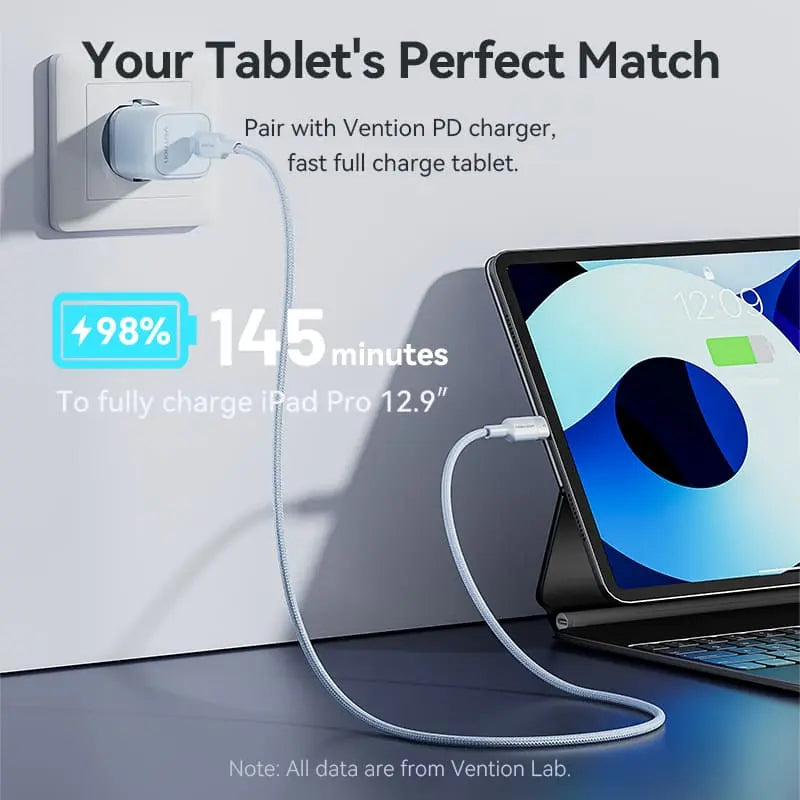 Vention USB 2.0 Type-C Male to Lightning Male 3A Cable Aluminum Alloy Type